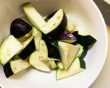 レンジ肉無チクワ梅クリーム味野菜炒め作り方7写真