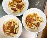 レンジ肉無チクワ梅クリーム味野菜炒め作り方9写真