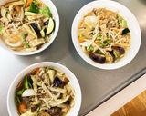 レンジ肉無チクワ梅クリーム味野菜炒め作り方17写真
