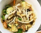 レンジ肉無チクワ梅クリーム味野菜炒め作り方18写真