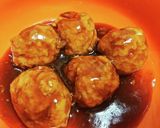お弁当にもGOOD♡鶏団子の甘酢あん☆作り方10写真