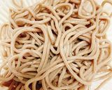 つめた~い!きつねカレー蕎麦作り方4写真