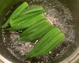 簡単　無限塩漬けオクラ　水食豊富　腸活！作り方4写真