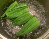 簡単　無限塩漬けオクラ　水食豊富　腸活！作り方4写真