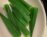 簡単　無限塩漬けオクラ　水食豊富　腸活！作り方5写真