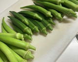 簡単！オクラ の白だし漬け作り方1写真