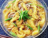 つめた~い!きつねカレー蕎麦作り方5写真