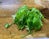 【簡単作り置き】しらすとピーマンの和え物作り方1写真