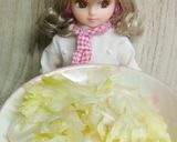 リカちゃん♡レタスのごまマヨそうめん*゜作り方4写真