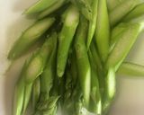 アスパラときくらげと椎茸の卵炒め作り方6写真