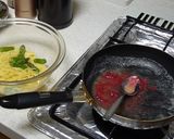 たっぷり大葉の梅バターパスタ作り方4写真