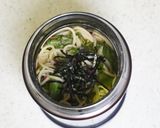 たっぷり大葉の梅バターパスタ作り方6写真