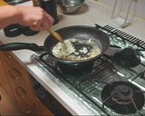 シーフードミックスで薬味バターチャーハン作り方2写真