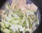 ふわたまと干皮豆腐のあんかけ丼作り方2写真