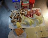 グラタン#鍋一つ#残り物で作り方1写真