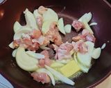 グラタン#鍋一つ#残り物で作り方4写真