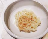 子ども向けイクラのクリームうどん作り方3写真