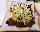 残ったカレーのホットサンド作り方1写真