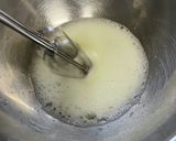 メレンゲで作る♫厚焼きスフレパンケーキ作り方10写真