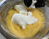 メレンゲで作る♫厚焼きスフレパンケーキ作り方13写真