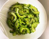 レンジでサッと1品！ゴーヤのきんぴら作り方2写真