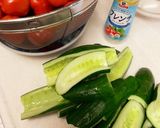 キュウリとトマト消費☆フレンチな野菜タレ作り方1写真