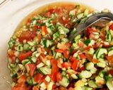 キュウリとトマト消費☆フレンチな野菜タレ作り方9写真