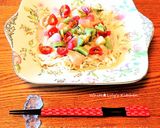平打ち麺で⭐映えるフワフワ卵かけ冷やし作り方8写真