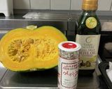 オーブンで焼くスライスかぼちゃ作り方1写真