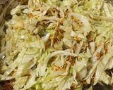 あみ海老とキャベツのバター醤油パスタ作り方3写真