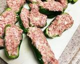 味噌がミソ☺　ピーマンの肉詰め煮作り方2写真