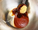 味噌がミソ☺　ピーマンの肉詰め煮作り方3写真