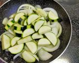 毛ガニの夏野菜カレー炒め作り方4写真