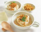しらすの佃煮おにぎりの冷やしだし茶漬け作り方5写真