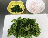 冷蔵庫に有るものでゴーヤツナそうめん作り方3写真