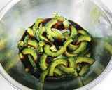 冷蔵庫に有るものでゴーヤツナそうめん作り方4写真