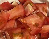 トマトベースつゆのイタリアンそうめん作り方2写真