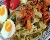 冷たいキムチラーメン作り方7写真