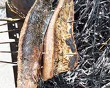 キャンプ飯　藁焼きカツオのたたき作り方5写真