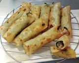 餃子の皮で豚しそ巻【お弁当の具】作り方4写真