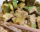 わさび醤油アボカドのごま油和え作り方3写真