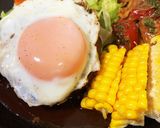 美味い物プツ込み!ハンバーグワンプレート作り方6写真