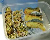 餃子の皮で豚しそ巻【お弁当の具】作り方5写真