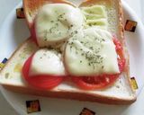 簡単❢トマトチーズトースト(o^^o)♪作り方16写真