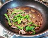 豆腐の牛肉ピーマンソテーのせ作り方2写真