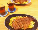 卵パラパラ飯にのっけて土用のうなぎ作り方7写真