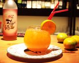 和歌山梅酒と温州みかんのカクテル作り方6写真