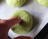 おうちカフェ★米粉入り！抹茶あんパン作り方7写真