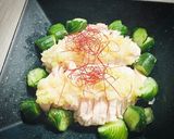 茹で鶏のねぎ塩ソース作り方8写真