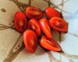 30秒!トマトと昆布の白和え♡作り方1写真